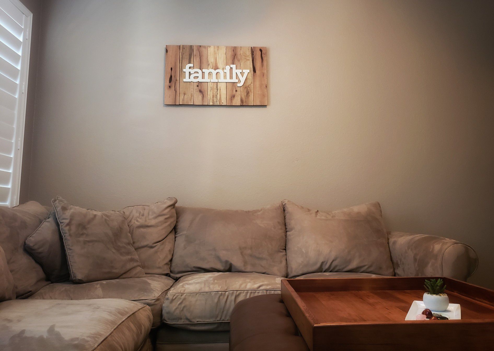 Reclaimed Wood FAMILY Sign