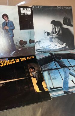 Billy Joel vinyl LPs records all 4 for $30