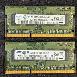 Samsung DDR3 2GB LAPTOP RAM
