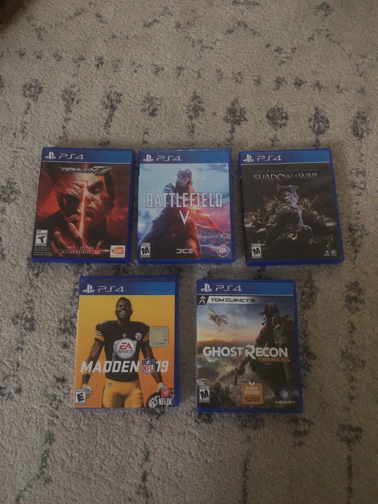 PS4 games for sale