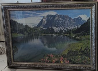 Scene Mountains And Lake Picture