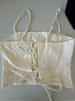 New medium crop top
