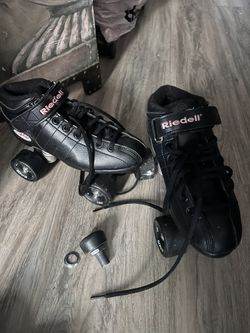 Riedell roller skate roller blade skate shoes 