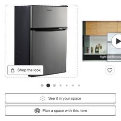 Mini Fridge freezer, College Dorm Size - Whirlpool