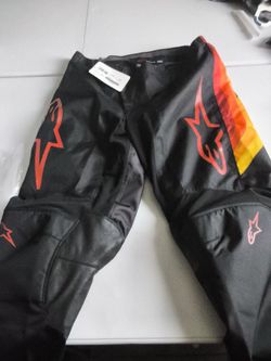 New official alpinestars motocross fluid corsa pants size 38