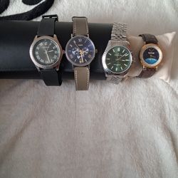 Watch Collection  4 Watches . New & Pre-owned Accepting Offers 