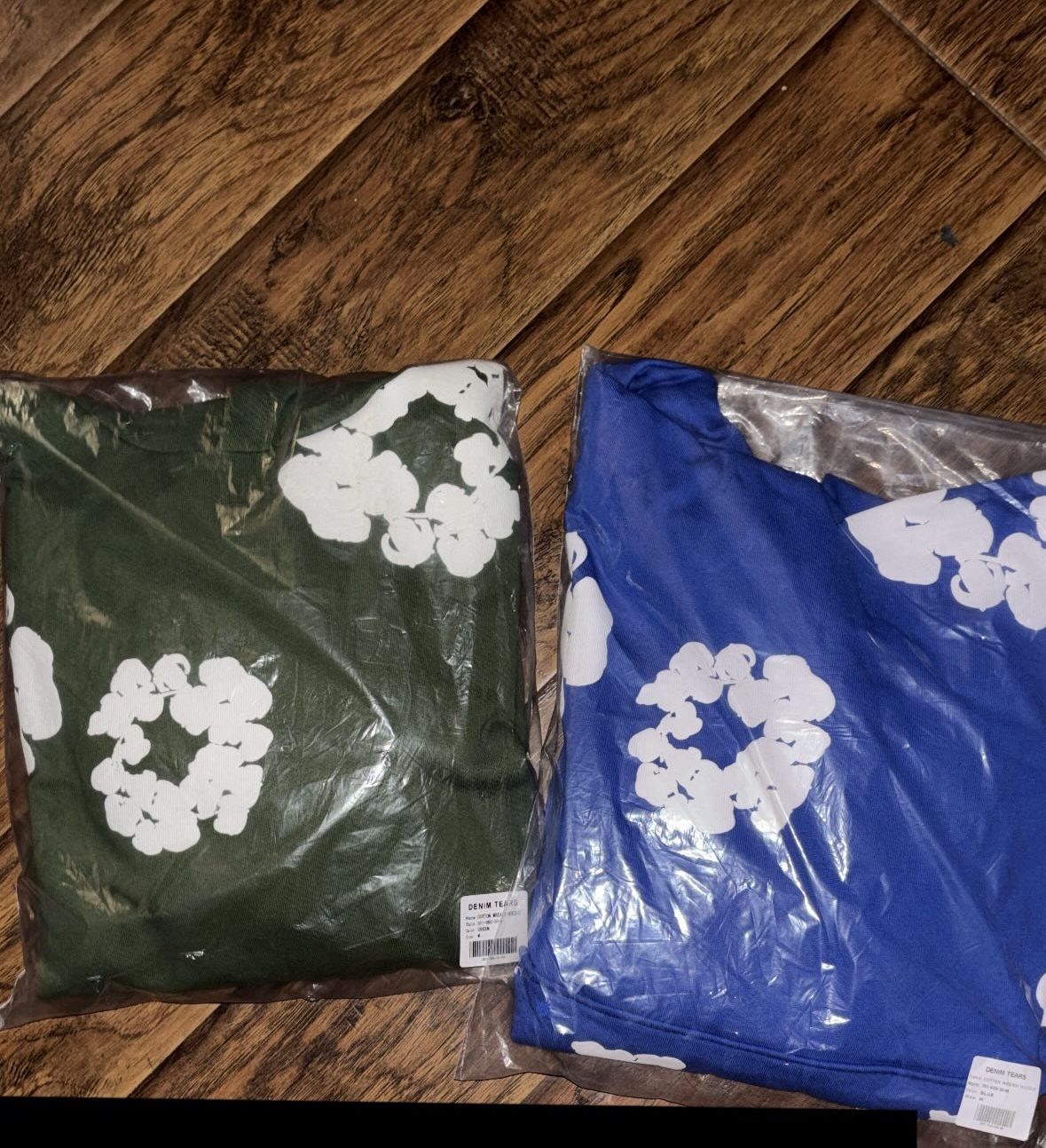 Denim tear hoodie