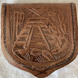 Small Leather Coin Holder