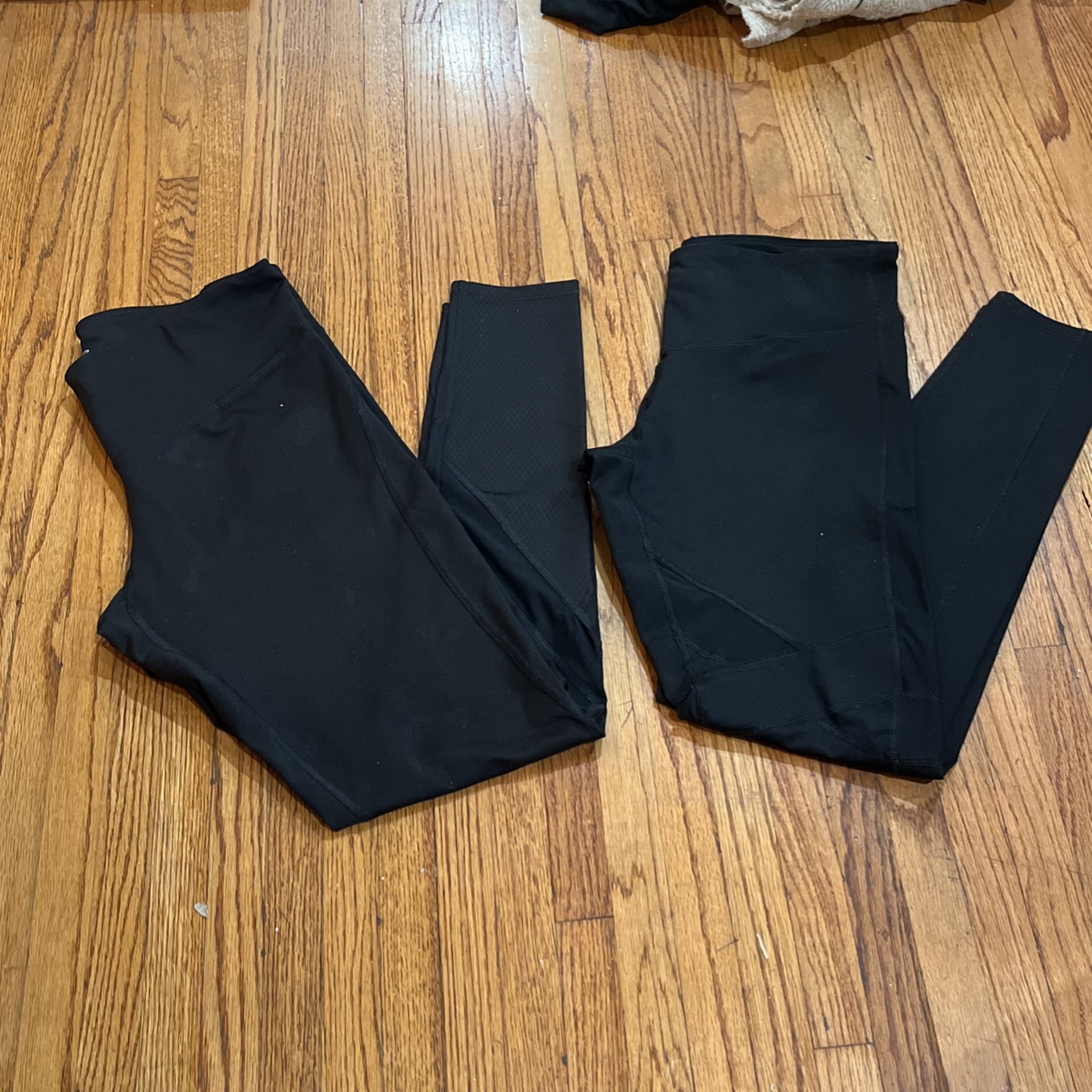 Champion Workout Gym Yoga Pilates Size L Large Hiking Running Walking Black Champion Pants Leggings