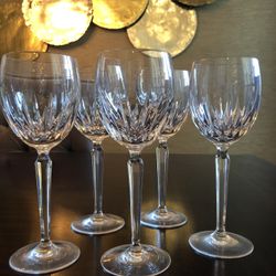 Waterford Crystal Wine Glasses Wynnewood Pattern