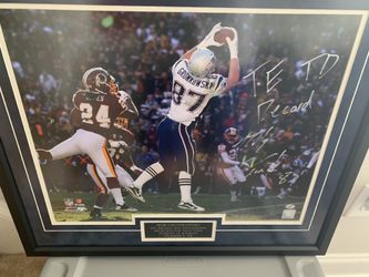 Rob Gronkowski signed 16x20 TD record photo
