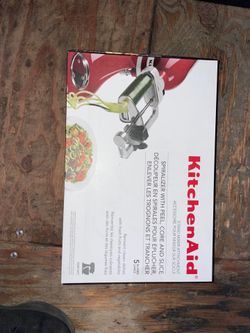 Kitchen Aid - sprializer with peel, core & slice