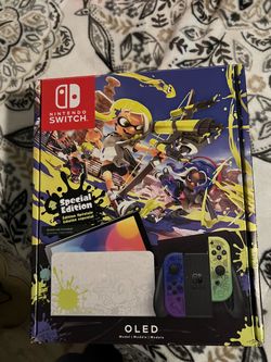 Switch Oled, Splatoon Editon