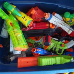 Box Of Nerf Guns 