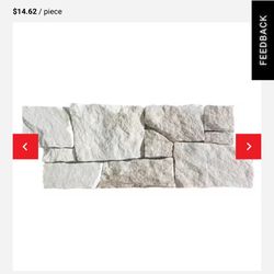 RIVER CANYON NATURAL MARBLE LEDGER PANEL  