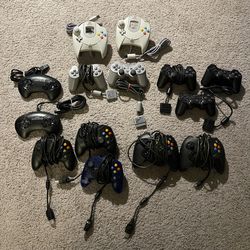 Video Game Controller Lot as is