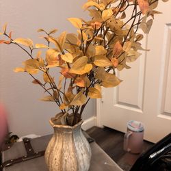 Fall Foliage Autumn Floral Arrangement NEW