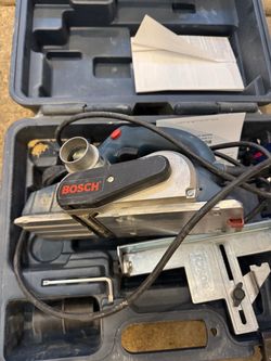 Bosch 1594 Handheld Planer Corded Electric 120V Blue with Case