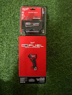 Milwaukee M18 Fuel Impact Driver & XC5.0 Battery