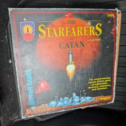 1ST EDITION The Starfarers Of Catan Board Game Mayfair Games 3000  VINTAGE RARE