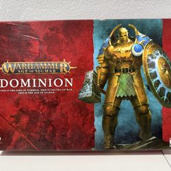 Warhammer Age of Sigmar Dominion Box Set - Open Box Not Sure If Complete
