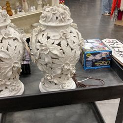 Two Antique Lamps