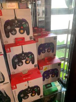 New wired Nintendo switch controllers