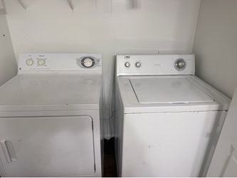 Washer and dryer