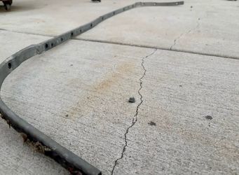 1968 Cadillac Convertible Top Rear Staple Strip