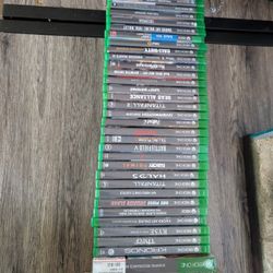Xbox one video Game lot