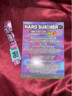 Hard summer 2day GA