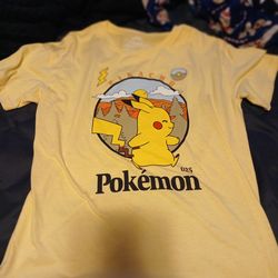 XL sized in kids Pikachu shirt