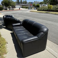 Free Couches- 3 Seaters, Love Seat And Armchair 