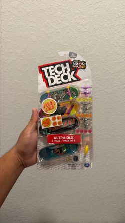 Tech Deck Ultra DLX 4-Pack Santa Cruz Neon Invasion
