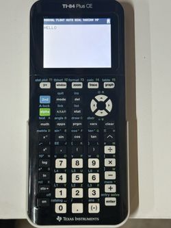TI-84 Plus CE Calculator