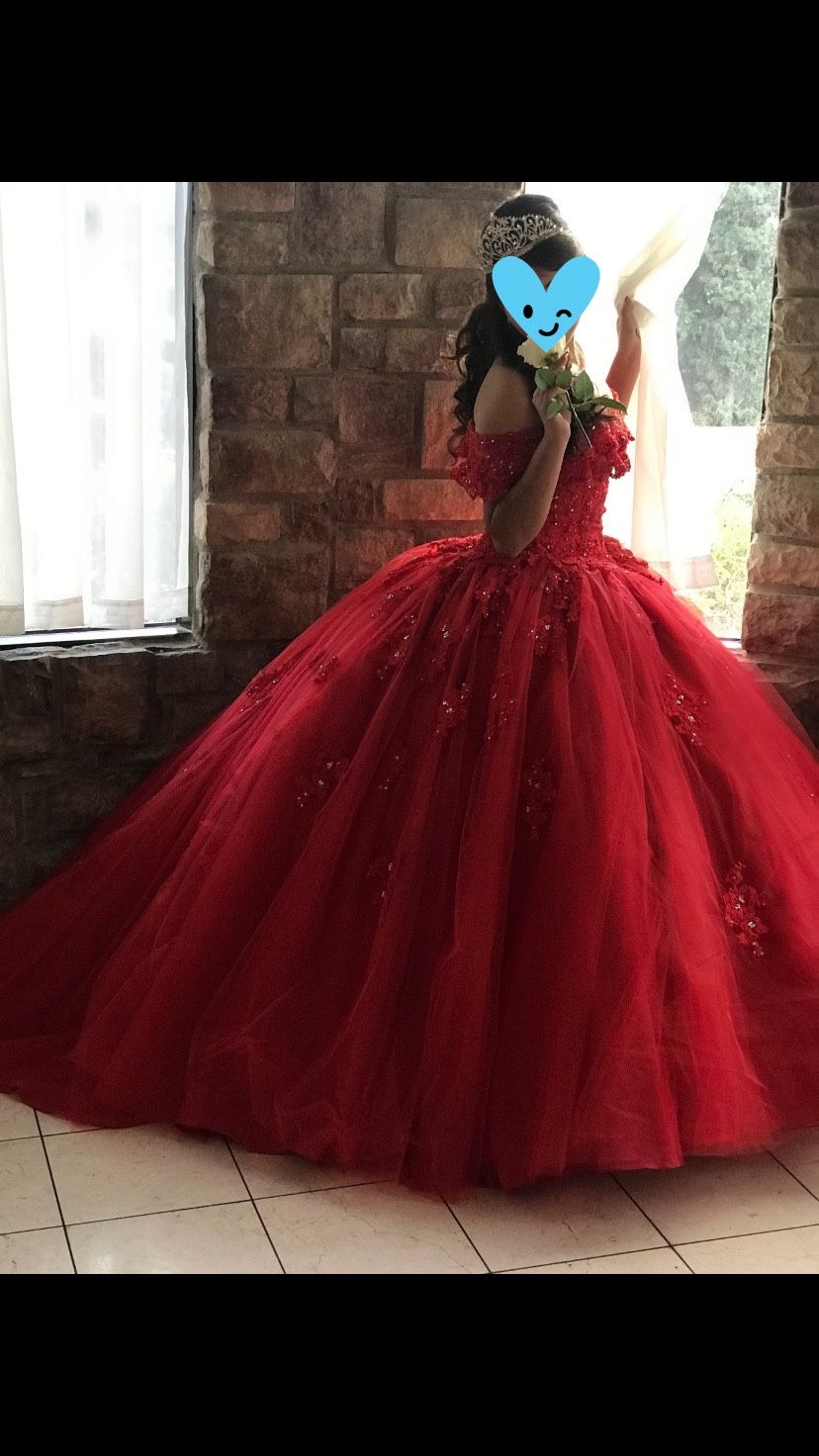 Red Dress For xv