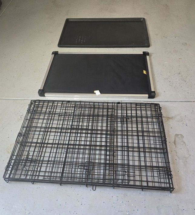 Dog Cage/Kennel + Extras