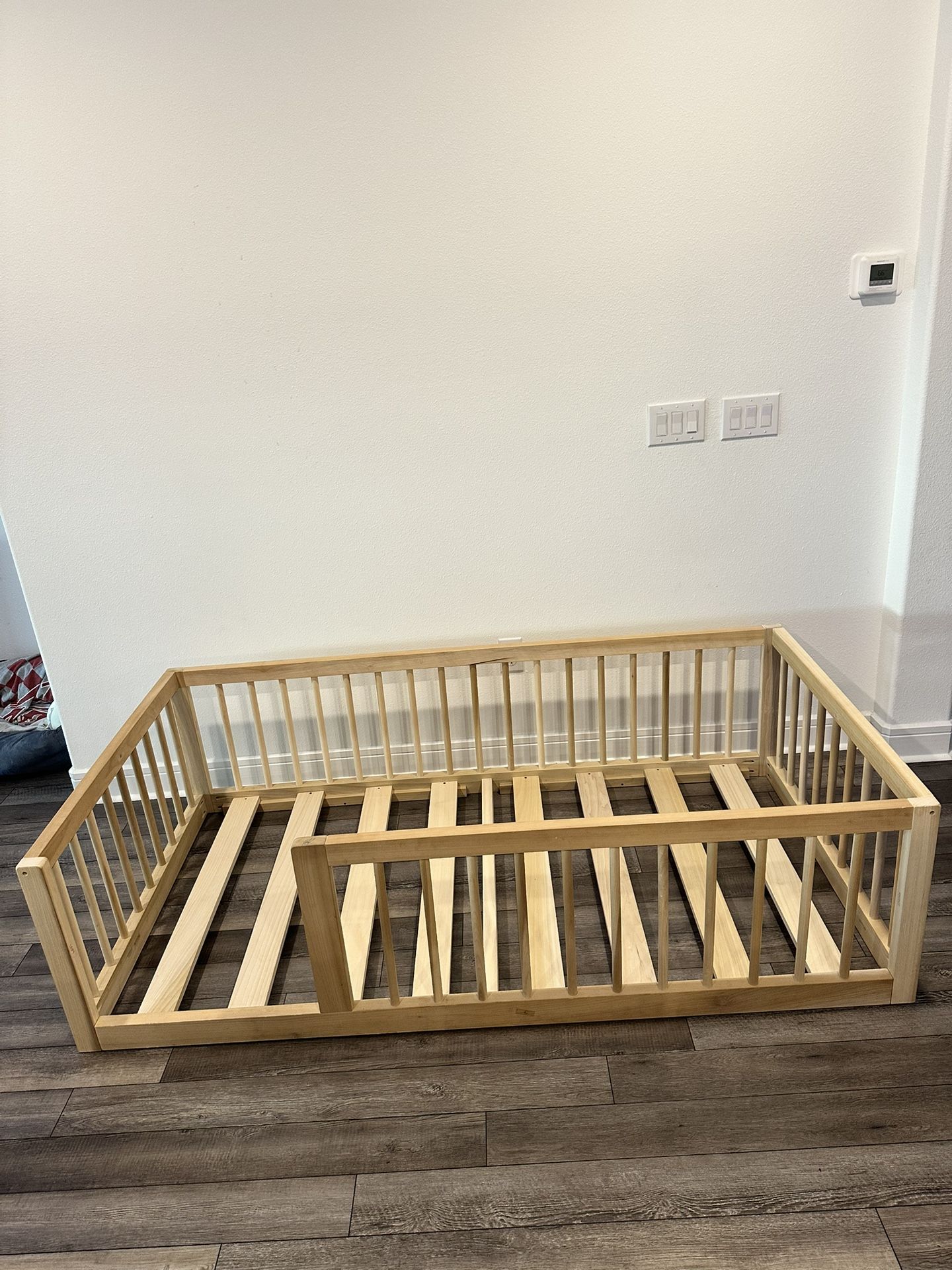 Twin Floor Bed