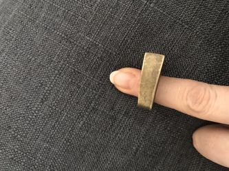 Modern minimalist fashion ring