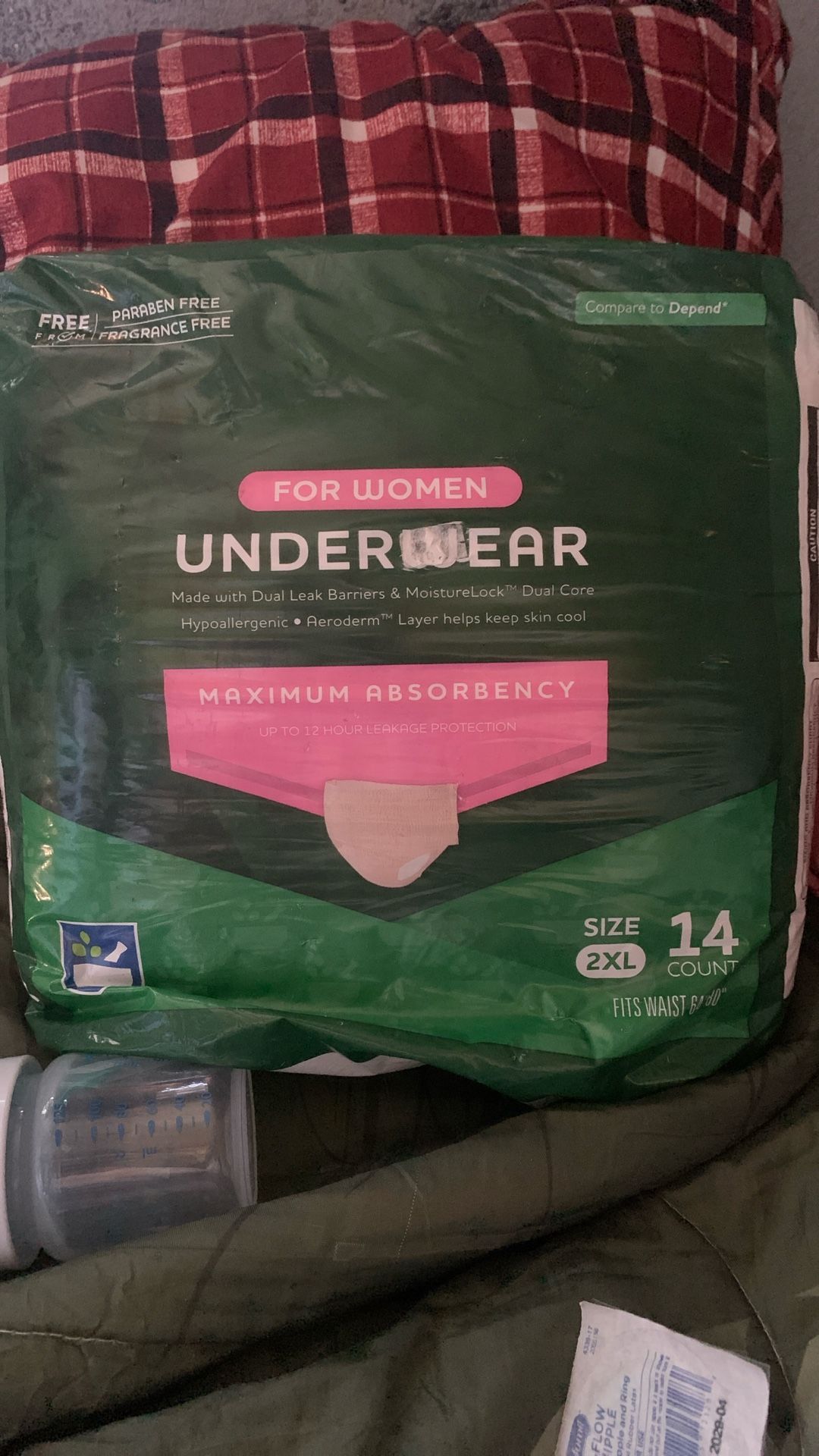 2xl Woman Disposable Underwear