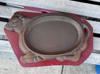 Cast iron plate