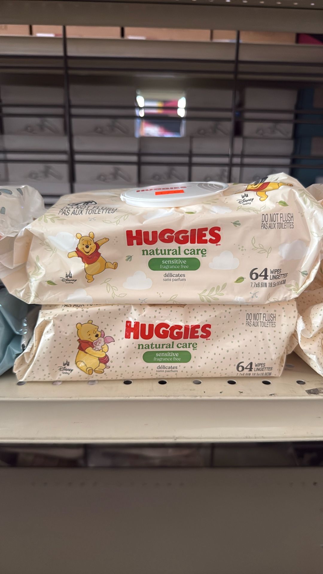 Huggies Wipes $2.50 Each