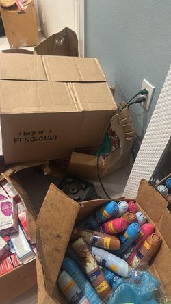 20 x 16 room full of merchandise if you’re looking to start something this can turn into a very good source of income. If you’re still looking to send