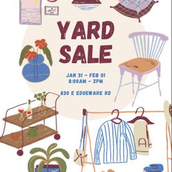 YARD SALE !!!! EVERYTHING MUST GO -$5