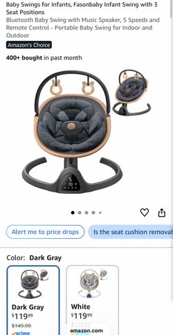 Baby swing