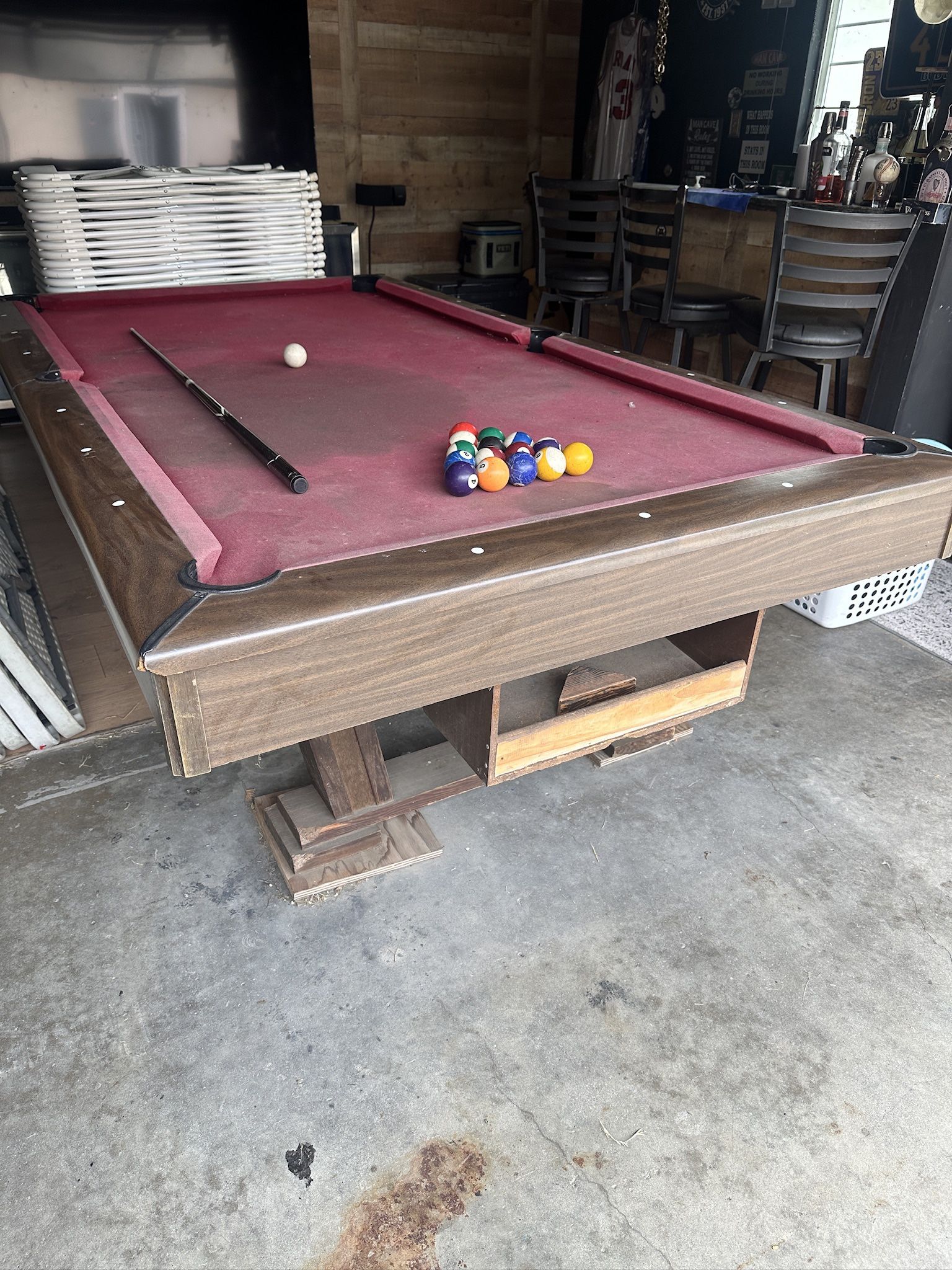4x8 Pool Table 