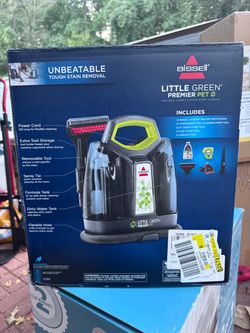 Portable, carpet cleaner
