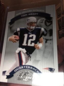 Tom Brady Football Card