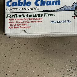 Cobra Jr Cable Snow Chains For Tires