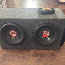 Two 8” Sub With Amplifier